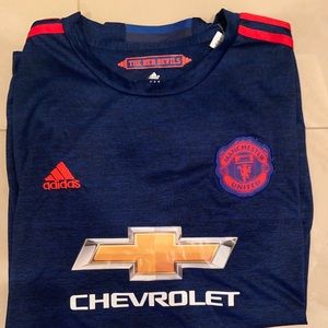 Men's 16/17 Adidas Manchester United Soccer Jersey